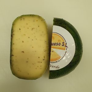 Artisanal Craxi Dutch baby gouda cheese with green pesto
