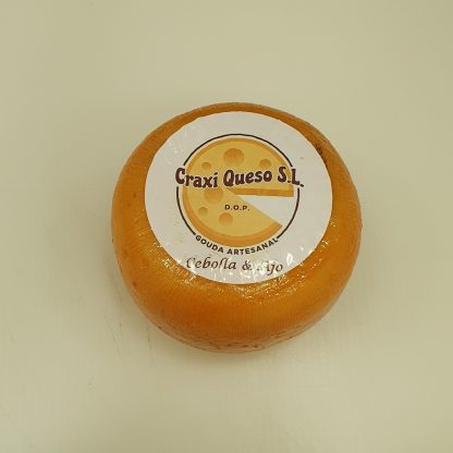 Artisanal Craxi Dutch mini gouda cheese with onion & garlic
