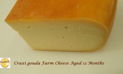 12 month aged gouda cheese, dutch gouda farm cheese 48+