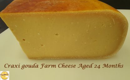 24 month aged gouda cheese, dutch gouda farm cheese 48+