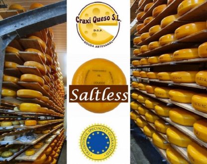 Are you following a salt-free diet? We make raw milk Gouda saltless cheese for people who have to stick to a strict low-salt diet and miss the taste of real cheese
