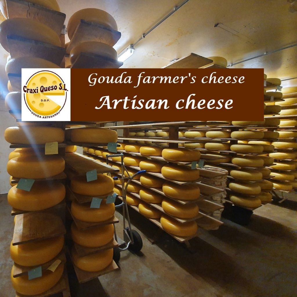Gouda artisan cheese - When it comes to taste, Gouda farmer's cheese stands head and shoulders above its factory-made counterparts