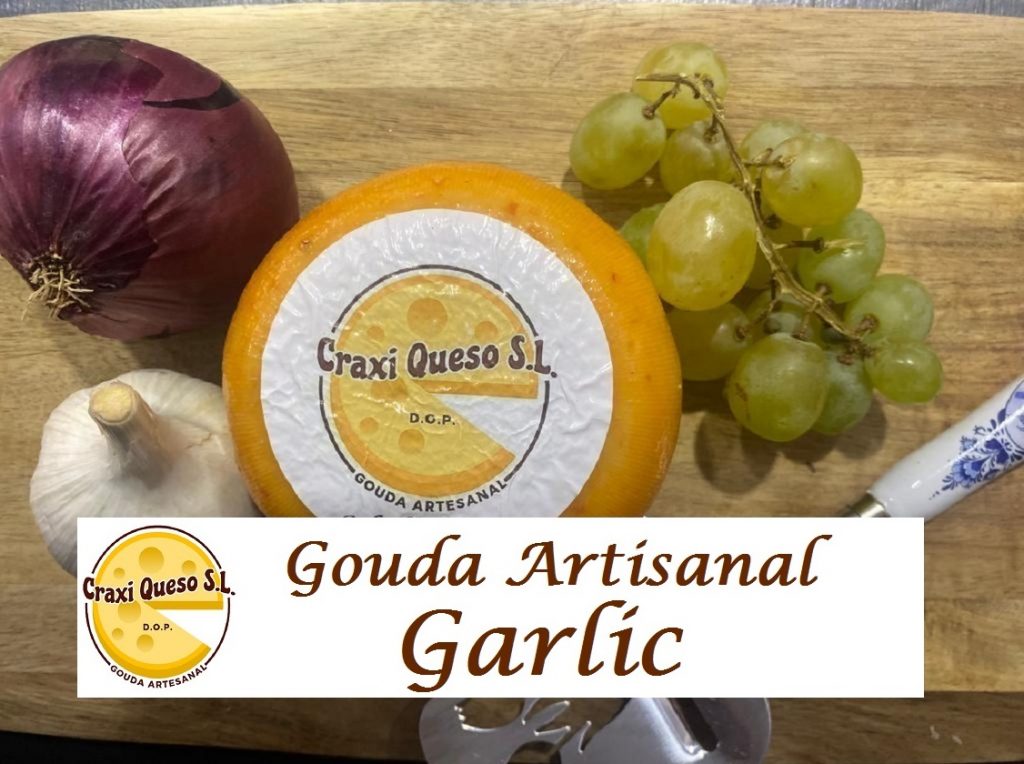Craxi Gouda farmer's garlic cheese
