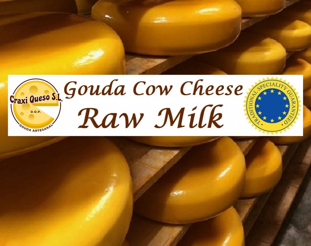 Gouda shop specializing in Dutch artisan cheeses in Malaga, Spain. Gouda raw cow's milk cheeses