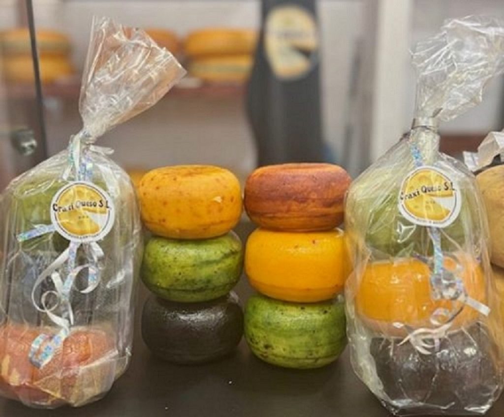 A trio of Gouda cheeses ideal for cheese boards, salads, and gourmet recipes